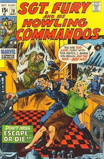 Cover art for Sgt. Fury and His Howling Commandos #78