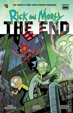 Variant Cover for Rick and Morty: The End #6