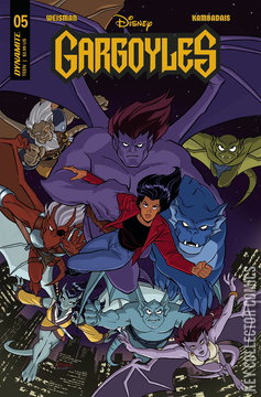 Variant Cover for Gargoyles #5