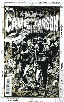 Variant Cover for Cave Carson Has a Cybernetic Eye #3
