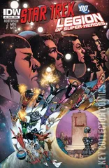 Cover for Star Trek / Legion of Super-Heroes #6