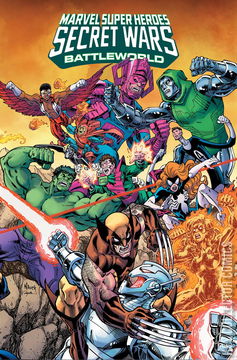 Variant Cover for Marvel Super-Heroes: Secret Wars - Battleworld #3
