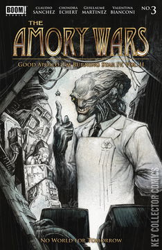 Variant Cover for Amory Wars: No World for Tomorrow #3