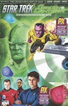 Variant Cover for Star Trek / Green Lantern: The Spectrum War #1
