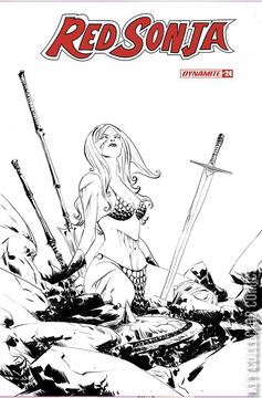 Variant Cover for Red Sonja #24