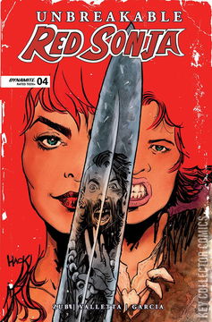 Variant Cover for Unbreakable Red Sonja #4