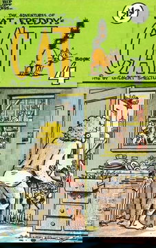 Variant Cover for Fat Freddy's Cat #4