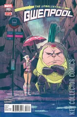 Cover for Unbelievable Gwenpool #3