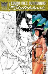 Variant Cover for Edgar Rice Burrough's Sketchbook #1