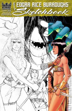 Variant Cover for Edgar Rice Burrough's Sketchbook #1