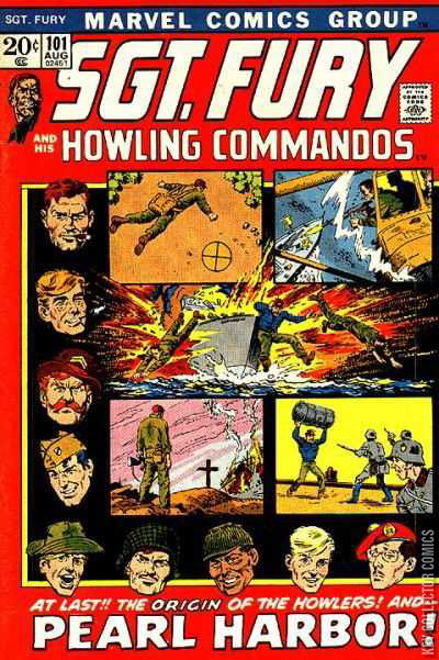 Cover art for Sgt. Fury and His Howling Commandos #101