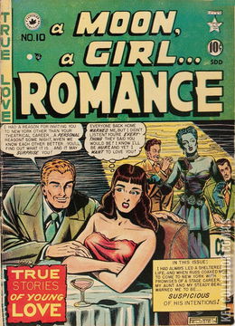 Variant Cover for A Moon, A Girl...A Romance #10