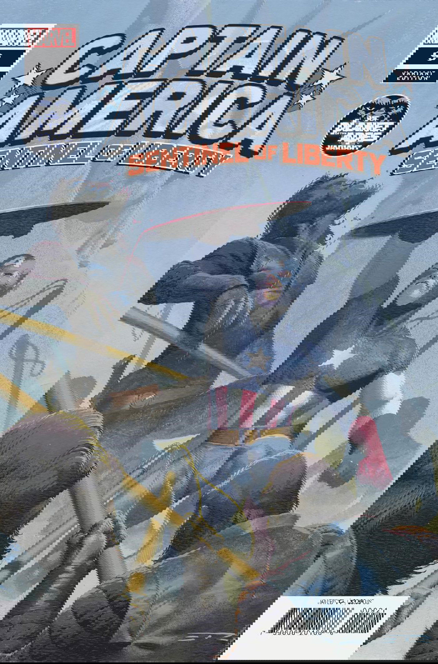 Cover art for Captain America: Sentinel of Liberty #9 