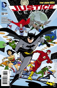 Variant Cover for Justice League #33