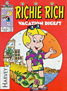 Richie Rich Vacation Digest Magazine #1992
