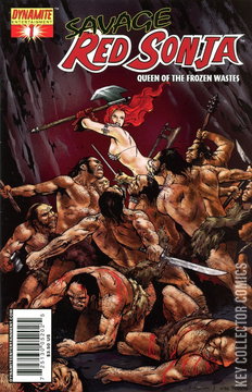 Variant Cover for Savage Red Sonja: Queen of the Frozen Wastes #1