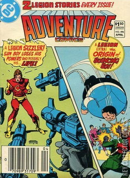 Variant Cover for Adventure Comics #498