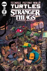 Variant Cover for Teenage Mutant Ninja Turtles / Stranger Things #3