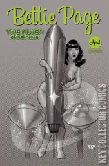 Variant Cover for Bettie Page: Alien Agenda #4