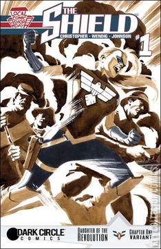 Variant Cover for The Shield #1