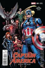 Variant Cover for Captain America: Road to War #1