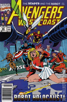 Variant Cover for West Coast Avengers #68