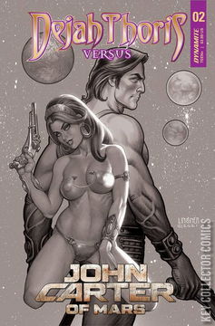 Variant Cover for Dejah Thoris vs. John Carter of Mars #2
