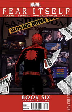 Variant Cover for Fear Itself #6