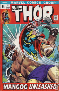 Variant Cover for Thor #197