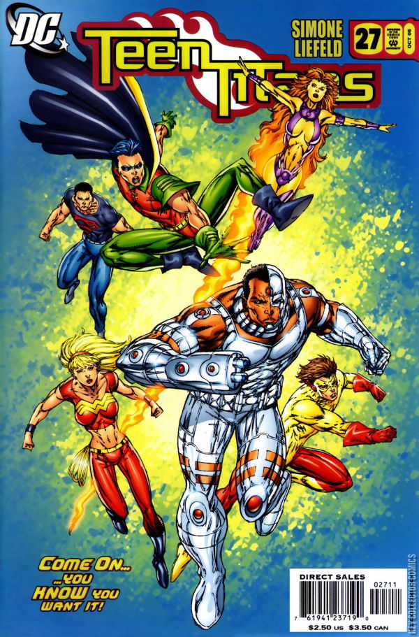 Variant Cover for Teen Titans #27