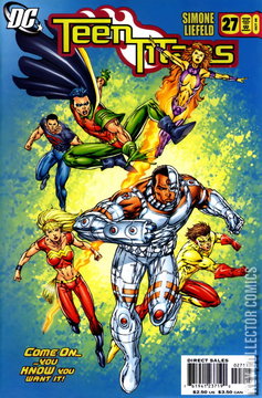 Variant Cover for Teen Titans #27