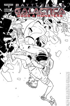 Variant Cover for Battlestar Galactica: Gods and Monsters #3