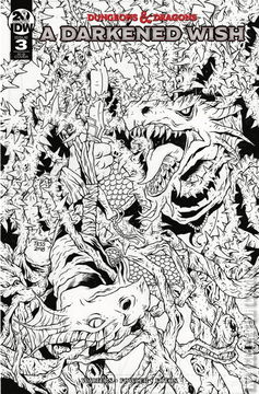 Variant Cover for Dungeons & Dragons: A Darkened Wish #3