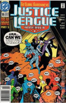 Variant Cover for Justice League America #55