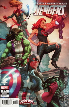 Variant Cover for Avengers #25