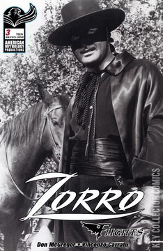 Variant Cover for Zorro: Flights #3