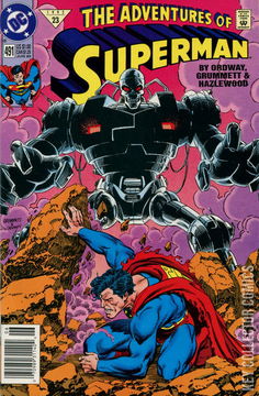 Variant Cover for Adventures of Superman #491