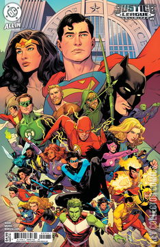Variant Cover for Justice League Unlimited #9