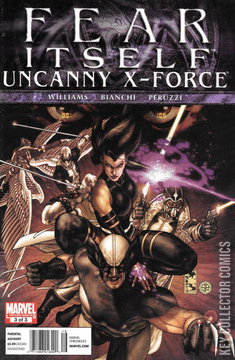 Variant Cover for Fear Itself: Uncanny X-Force #3