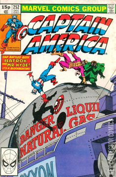 Variant Cover for Captain America #252