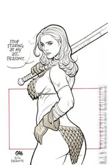 Cover for Invincible Red Sonja #1