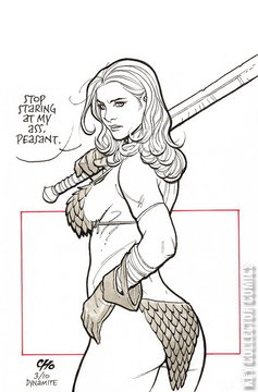 Variant Cover for Invincible Red Sonja #1