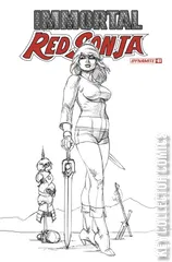 Variant Cover for Immortal Red Sonja #7