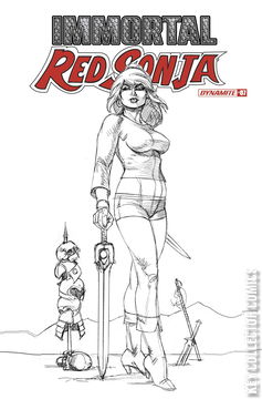 Variant Cover for Immortal Red Sonja #7