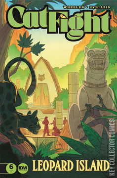 Variant Cover for Cat Fight #6