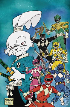 Variant Cover for Mighty Morphin Power Rangers / Usagi Yojimbo #1
