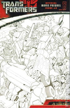 Variant Cover for Transformers Movie Prequel #4