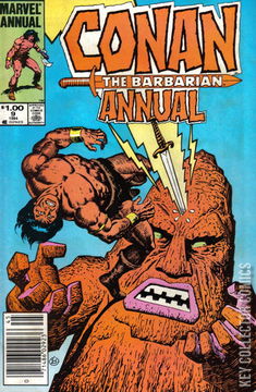 Variant Cover for Conan the Barbarian Annual #9