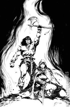 Variant Cover for Conan the Barbarian #2