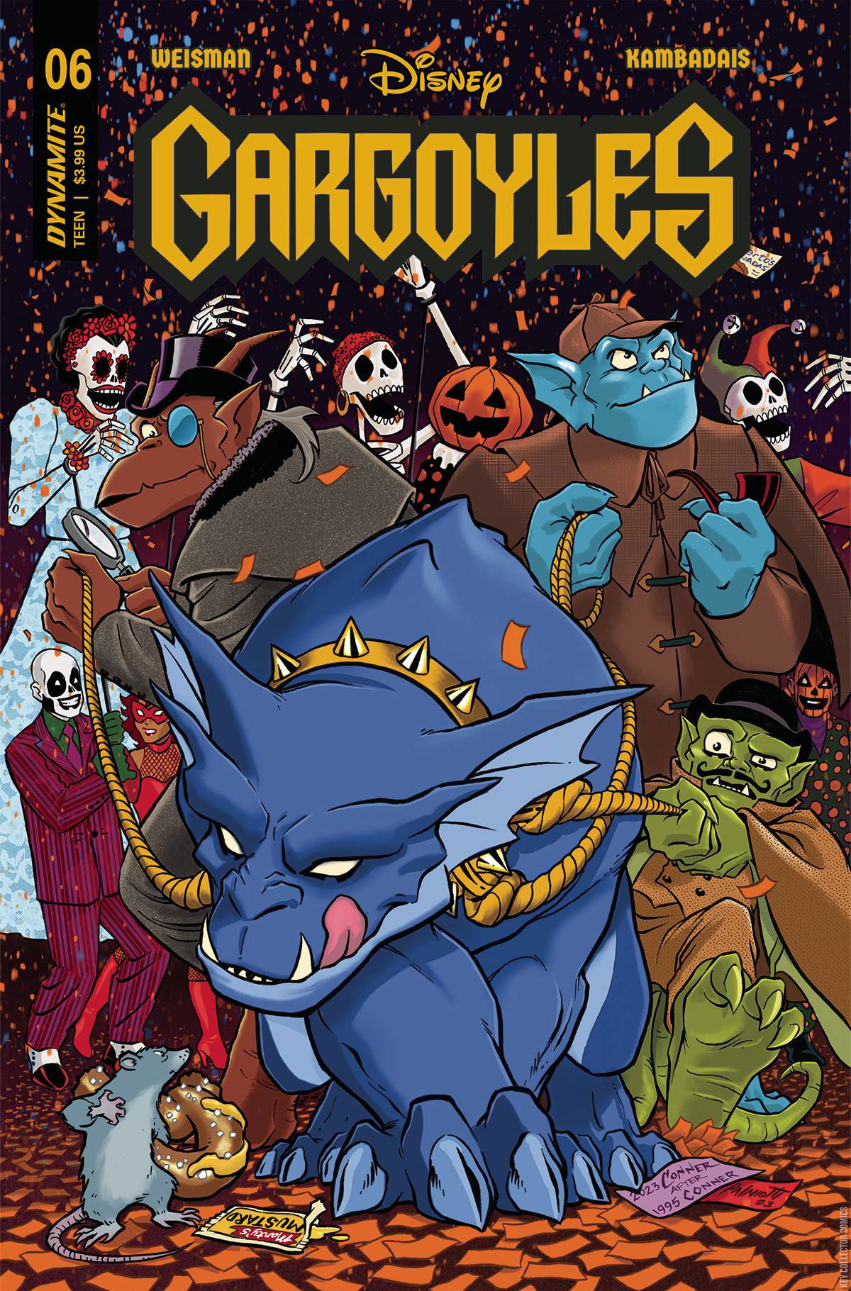 Variant Cover for Gargoyles #6